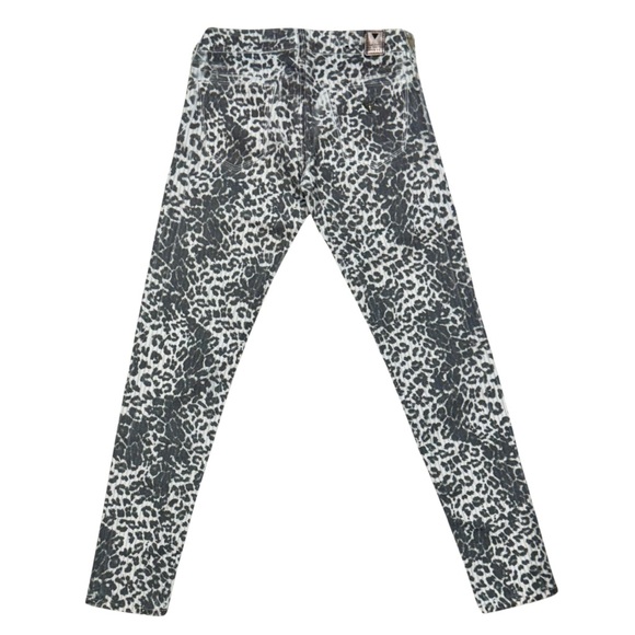 Guess Gray Animal Print “Skinny Ultra Low” Denim Jeans (size 25) - Picture 9 of 10